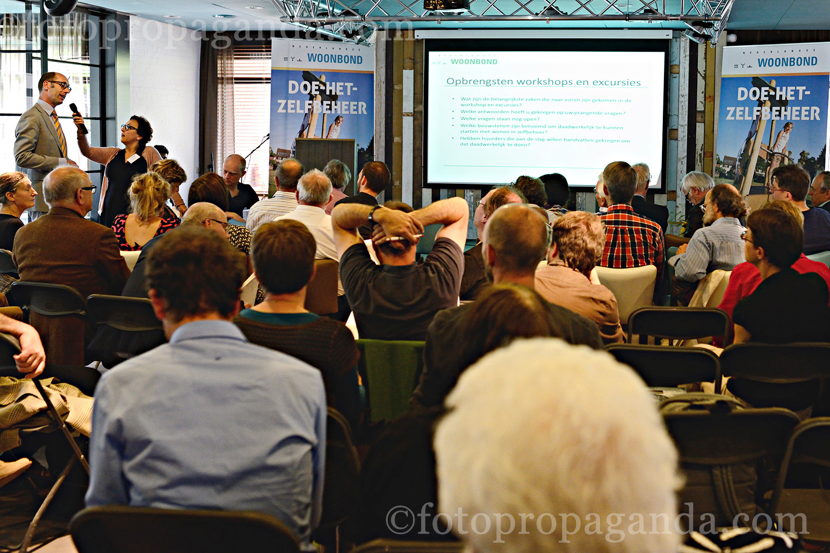 Groot symposium Woonbond in het Bruishuis