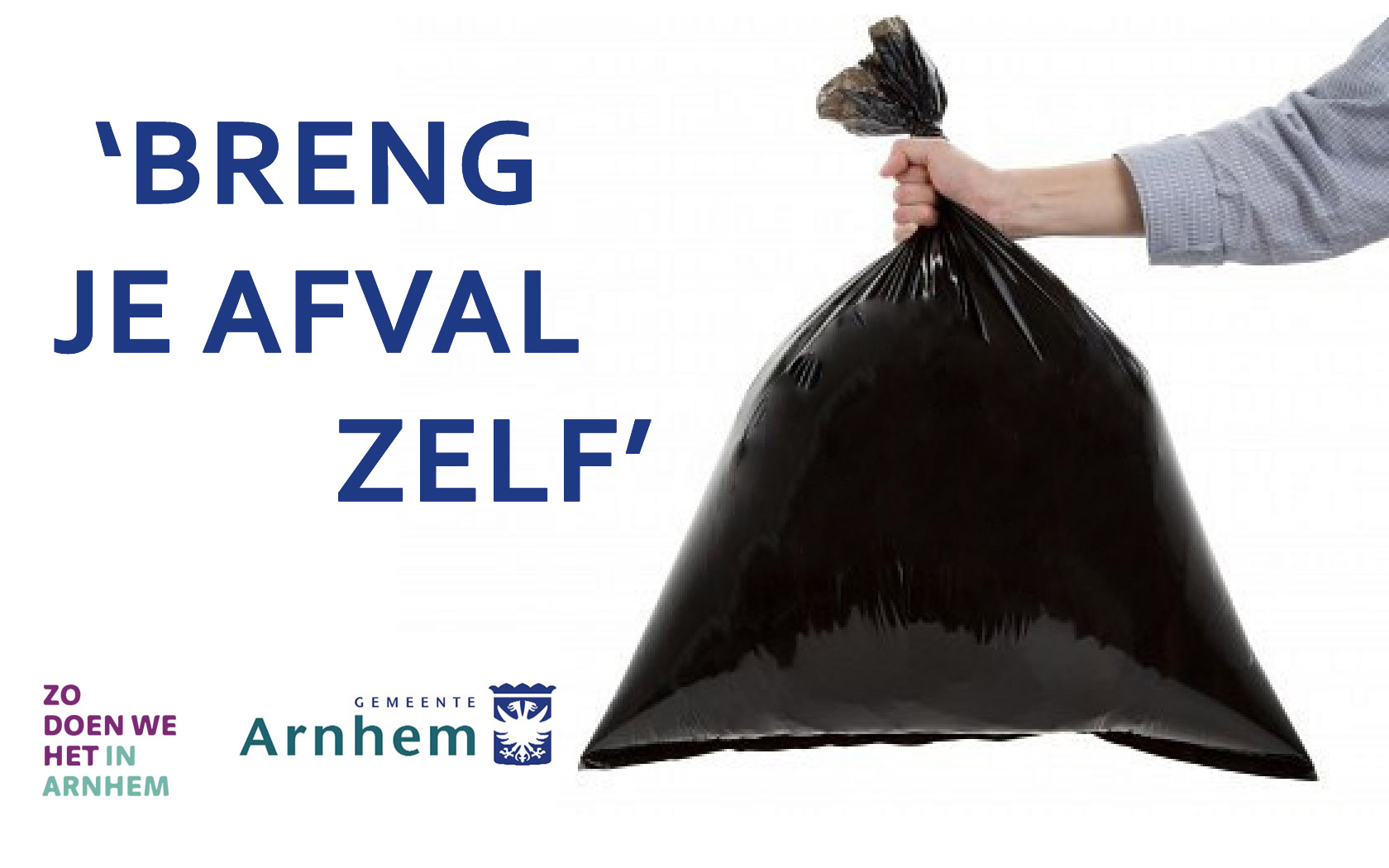 Pilot project – ‘Breng je afval zelf’ van start in de wijk Malburgen