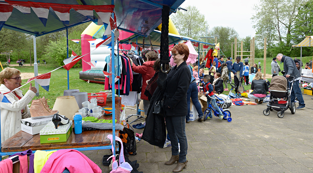 Koningsdagactiviteiten in Malburgen