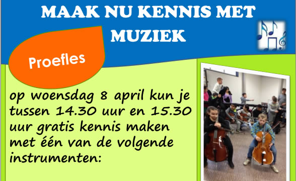 Maak kennis met muziek bij Prisma!