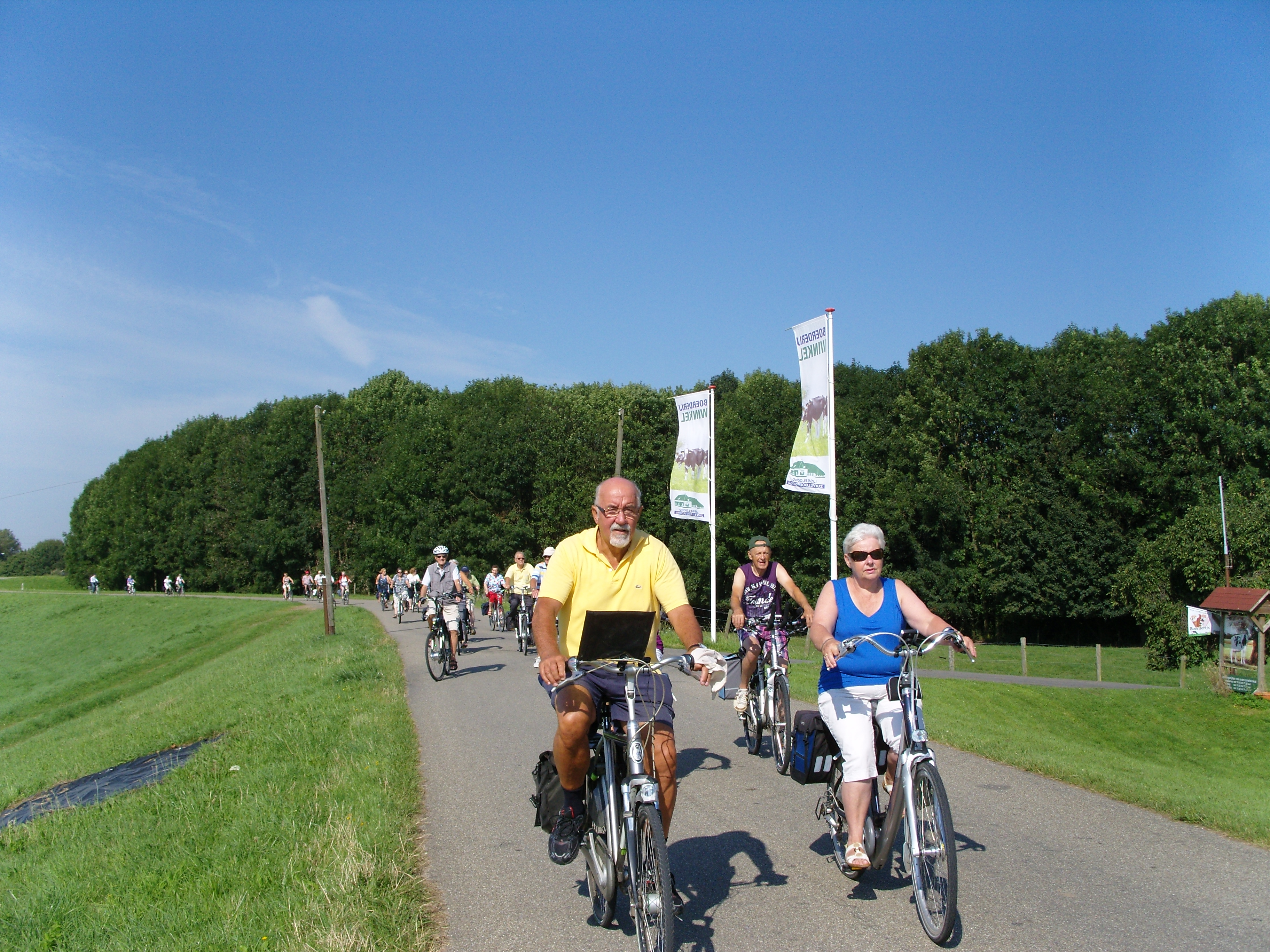 Start van het 28e fietsseizoen voor 50-plussers