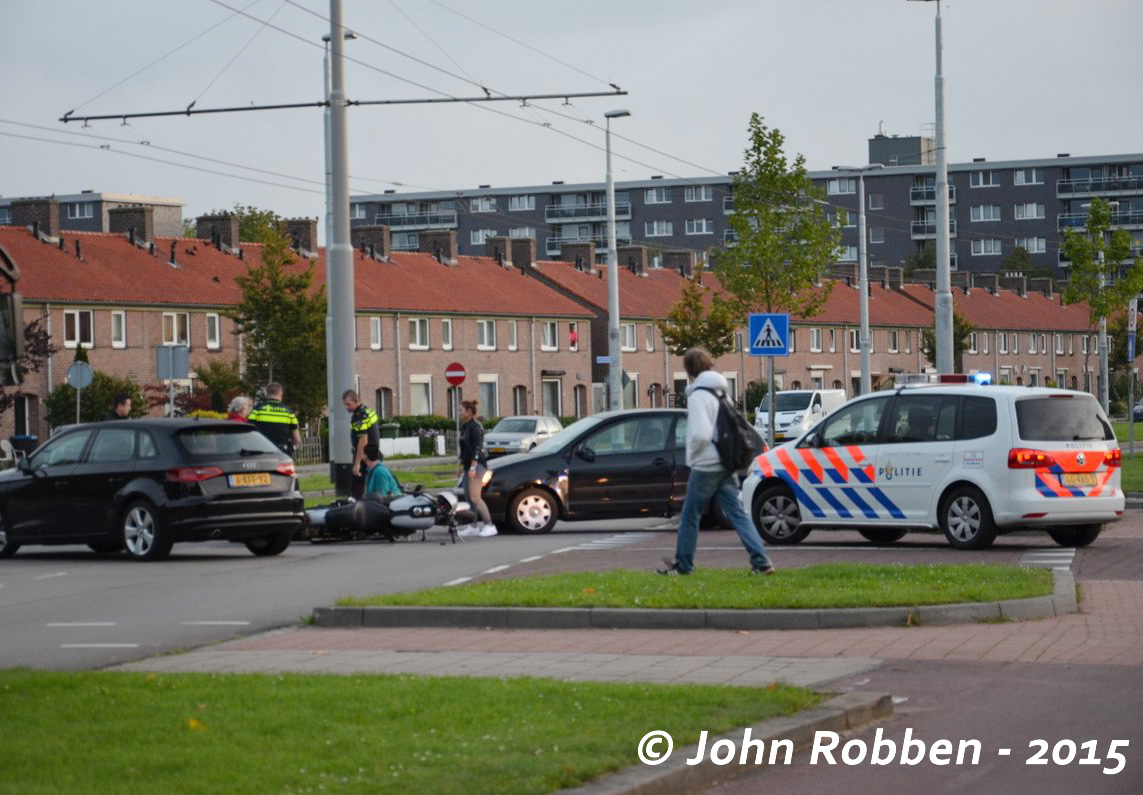 Weer ongeluk met gewonde op kruising Koppelstraat-Zeegsingel