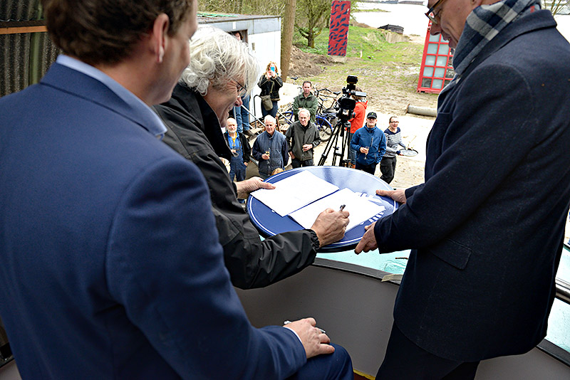 foto ondertekening stadswerf