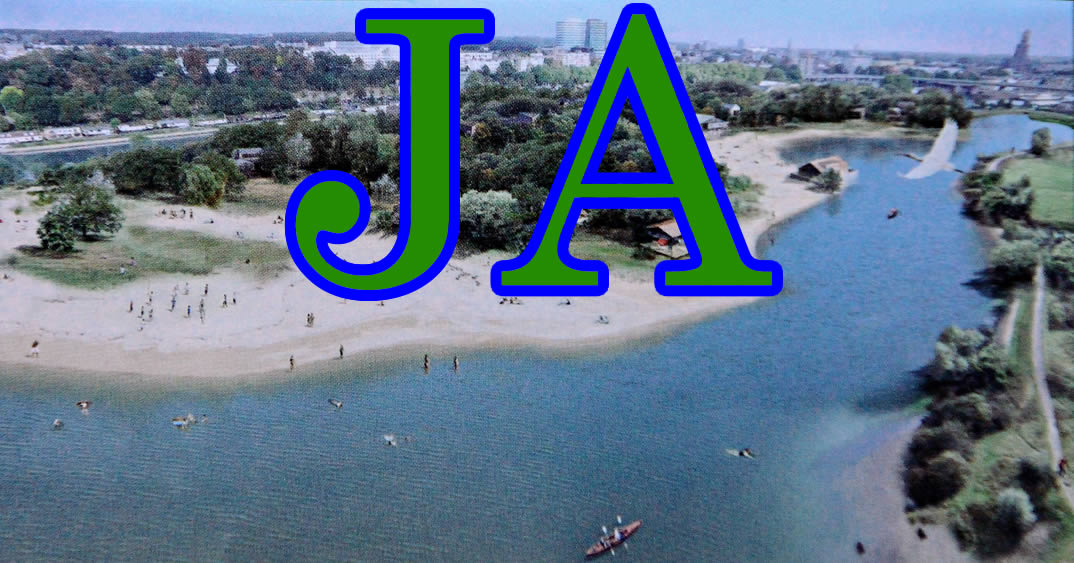 zandstrand in Meinerswijk