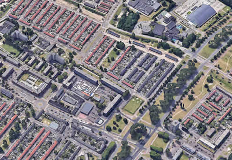 Malburgen bovenzicht