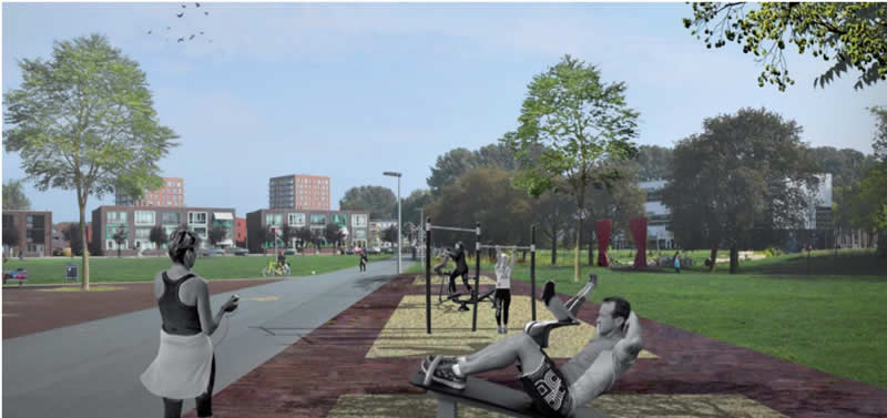 Malburgen krijgt een beweegtuin