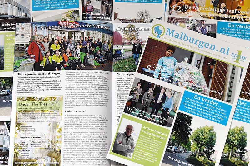 adverteren in d wijkkrant Malburgen.nl