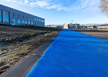 Blauw pad – rode draad door toekomstig sport & leisure gebied