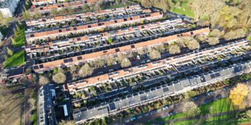 SEWA regeling luchtfoto Malburgen West